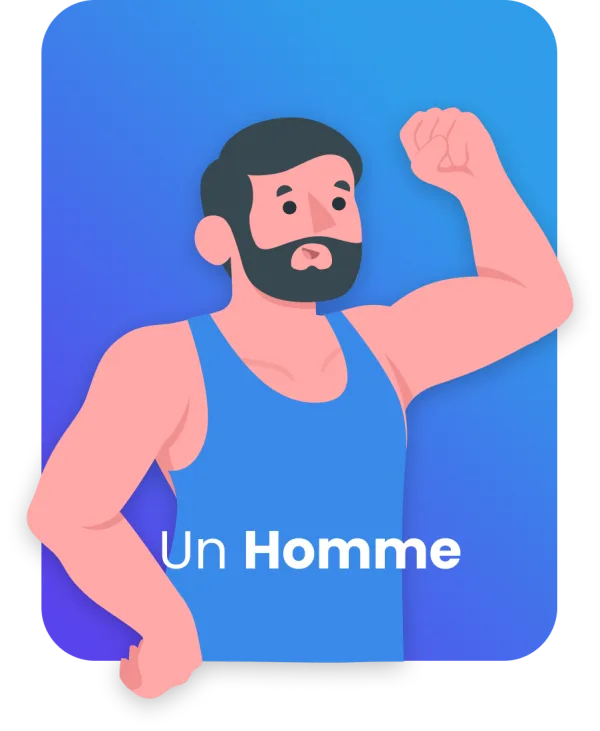 Un homme